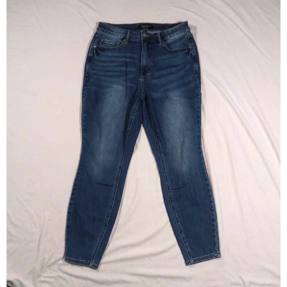 Judy Blue 14W High Waist Skinny Fit Jeans - Dark Wash Stretch Denim - JB88799 MD